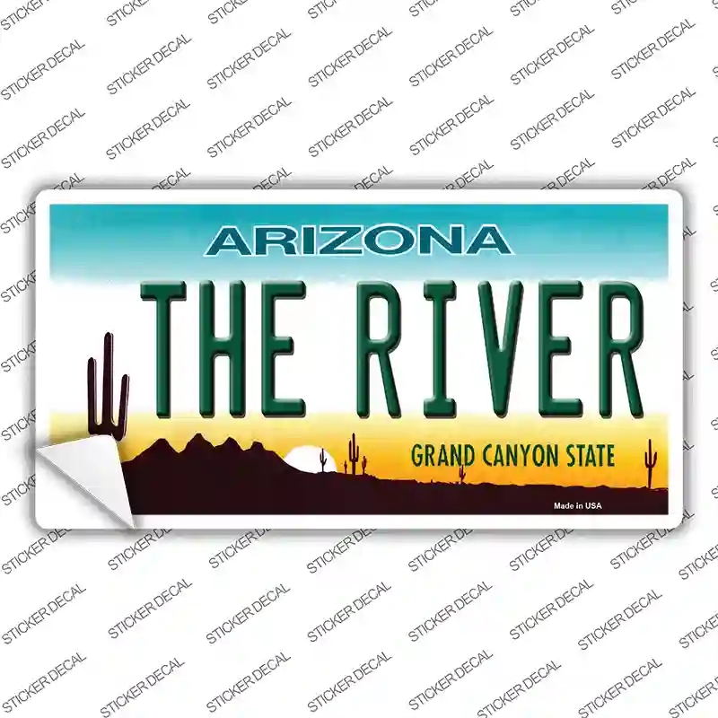 LP-3563s-S The River Arizona Novelty Sticker Decal - Small
