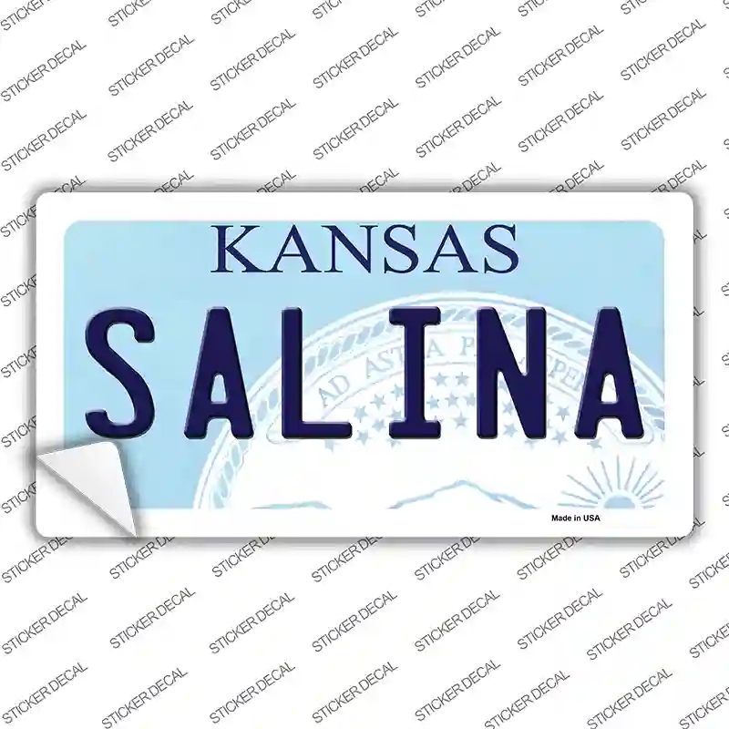 LP-6611s-S Salina Kansas Novelty Sticker Decal - Small