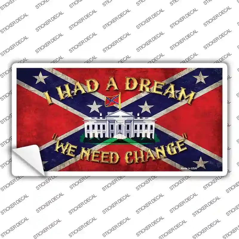 LP-7985s-S Had A Dream Novelty Sticker Decal - Small