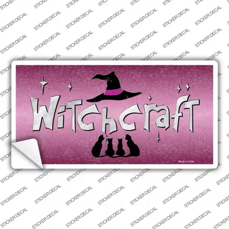 LP-8007s-L Witchcraft Novelty Sticker Decal - Large