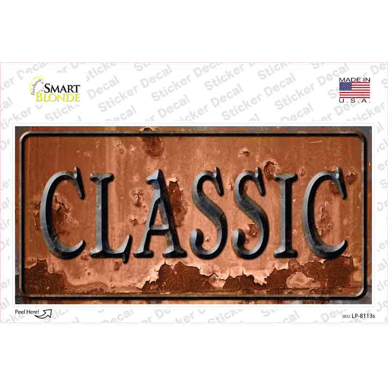 LP-8113s-M Classic Novelty Sticker Decal - Medium