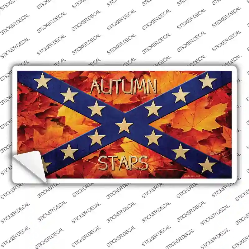 LP-8276s-S Autumn Stars Novelty Sticker Decal - Small