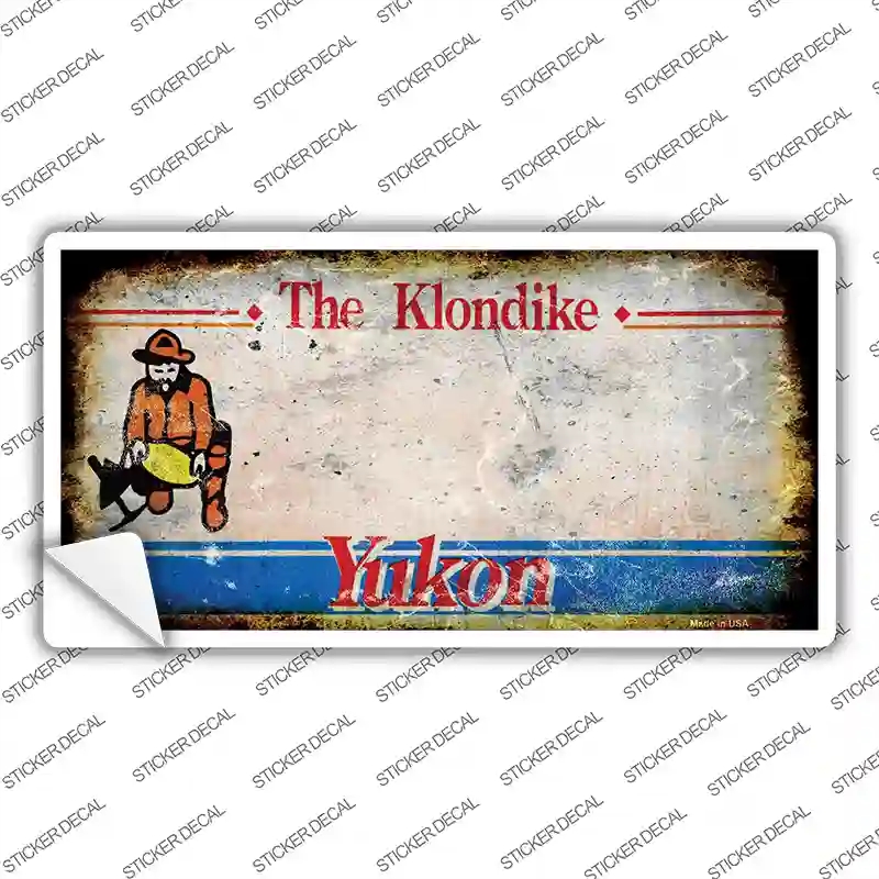 LP-8173s-S Yukon Rusty Novelty Sticker Decal - Small