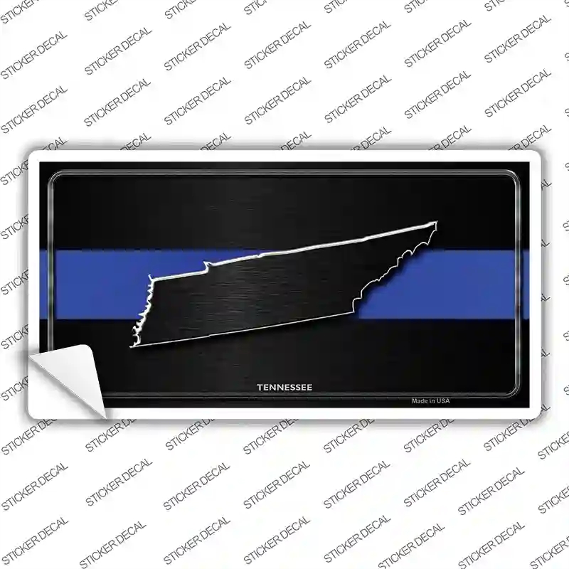 LP-8924s-S Tennessee Thin Blue Line Novelty Sticker Decal - Small