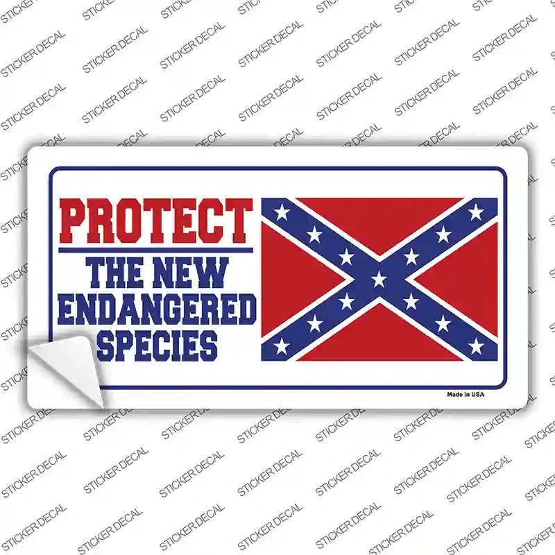 LP-050s-XL   Endangered Species Novelty Sticker Decal - Extra Large