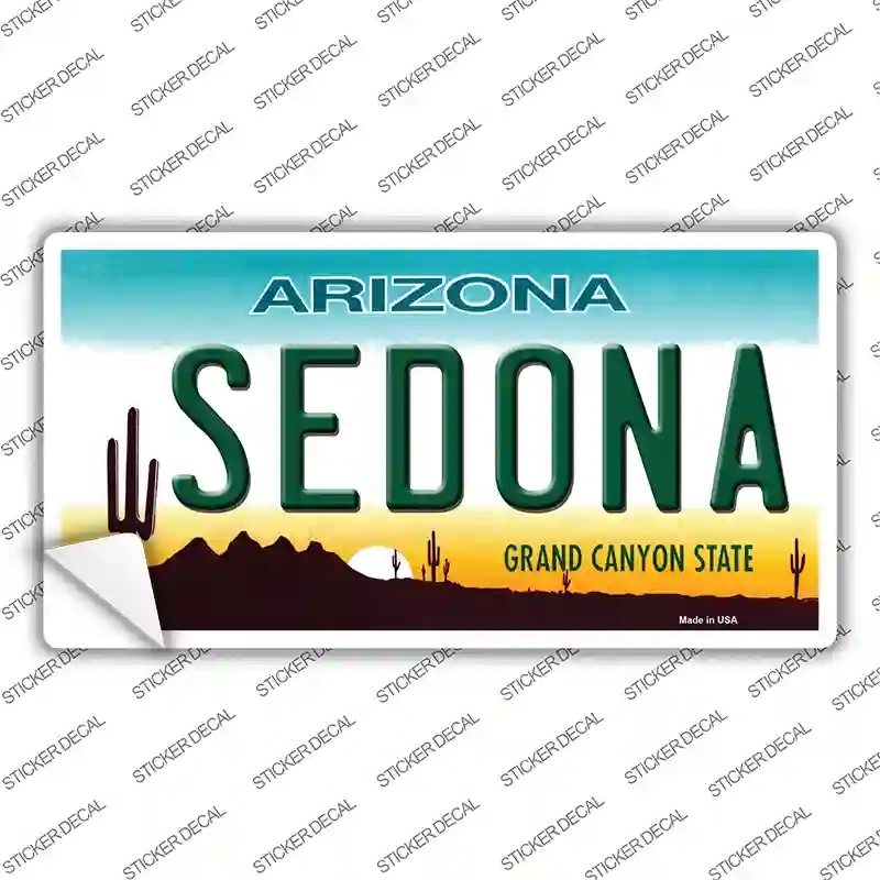 LP-1063s-S Sedona Arizona Novelty Sticker Decal - Small