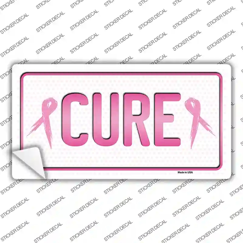 LP-10747s-S Cure Novelty Sticker Decal - Small