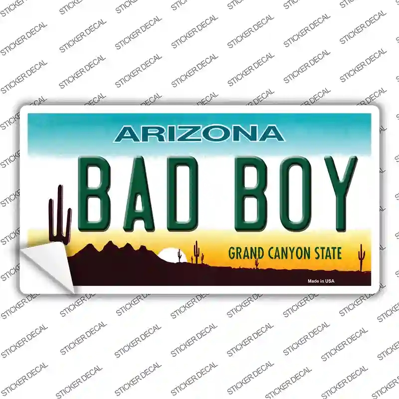 LP-1091s-XL Arizona Bad Boy Novelty Sticker Decal - Extra Large