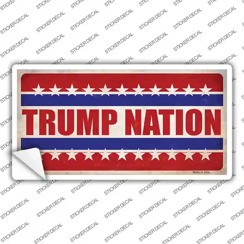 LP-12524s-S Trump Nation Novelty Sticker Decal - Small