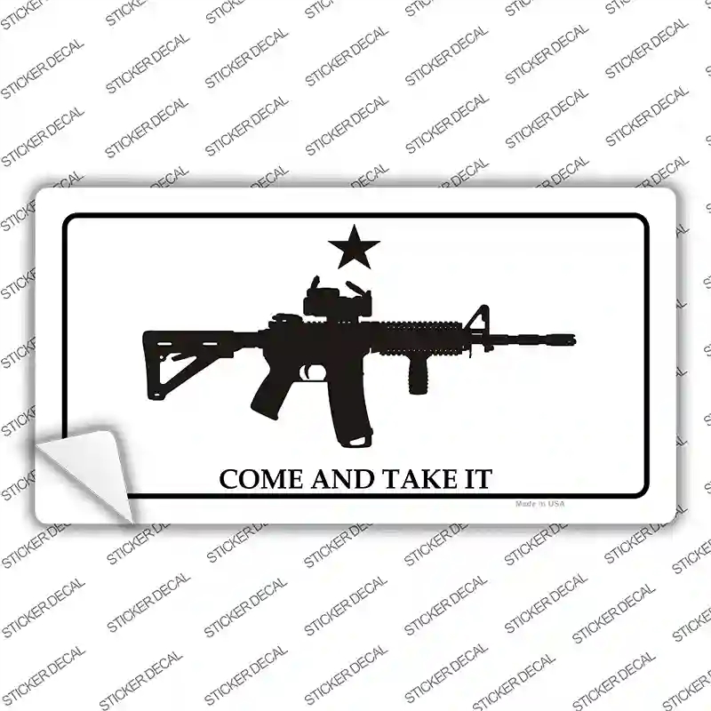 LP-12491s-S Come & Take It Novelty Sticker Decal - Small