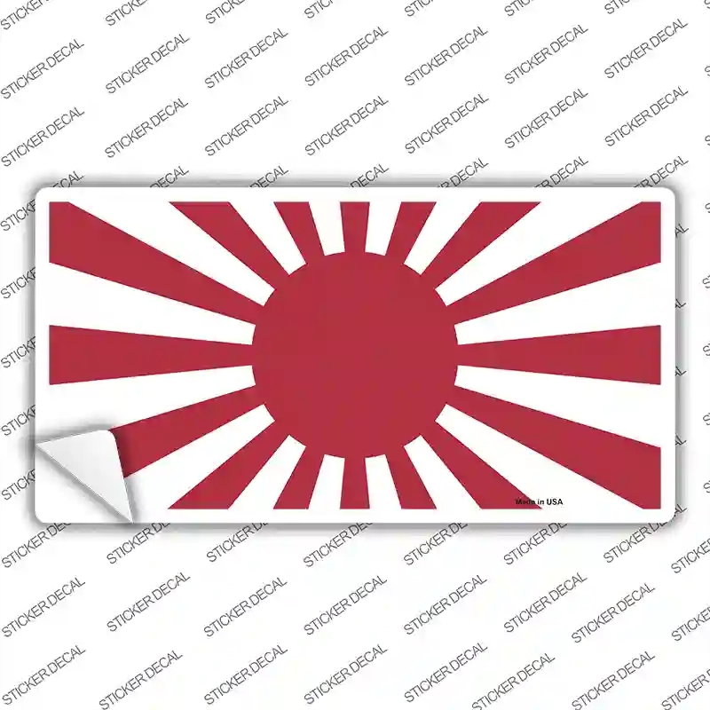 LP-13805s-L Rising Sun Japan Novelty Sticker Decal - Large