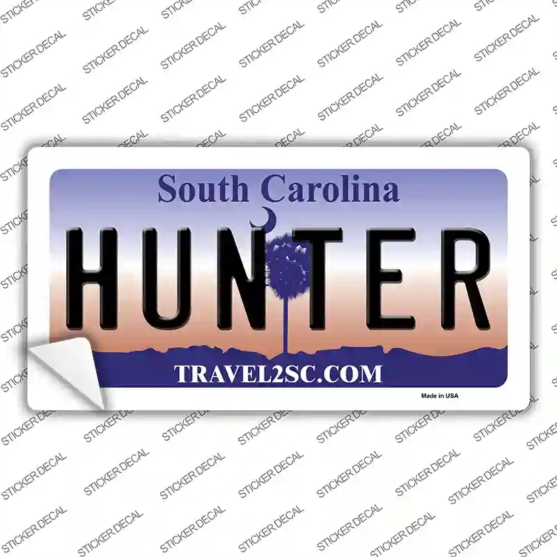 LP-6276s-S Hunter South Carolina Novelty Sticker Decal - Small
