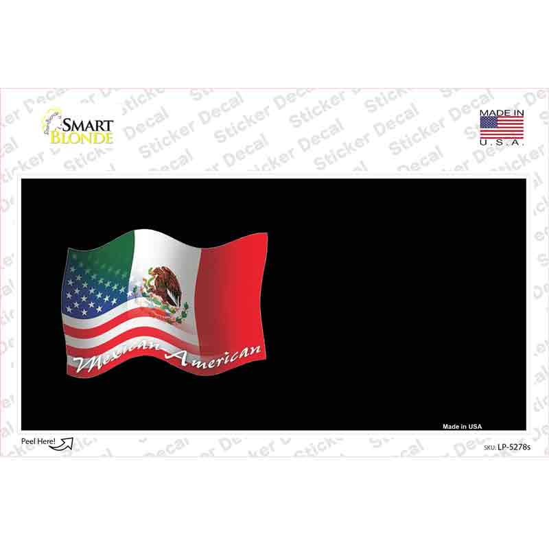 LP-5278s-M Mexican & American Novelty Sticker Decal - Medium