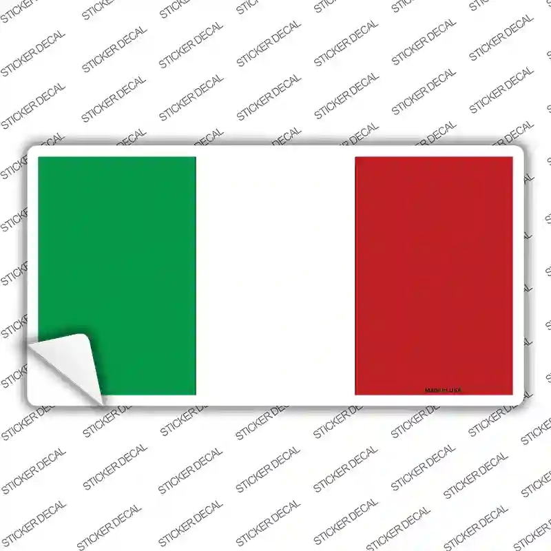 LP-529s-XL Italy Flag Novelty Sticker Decal - Extra Large