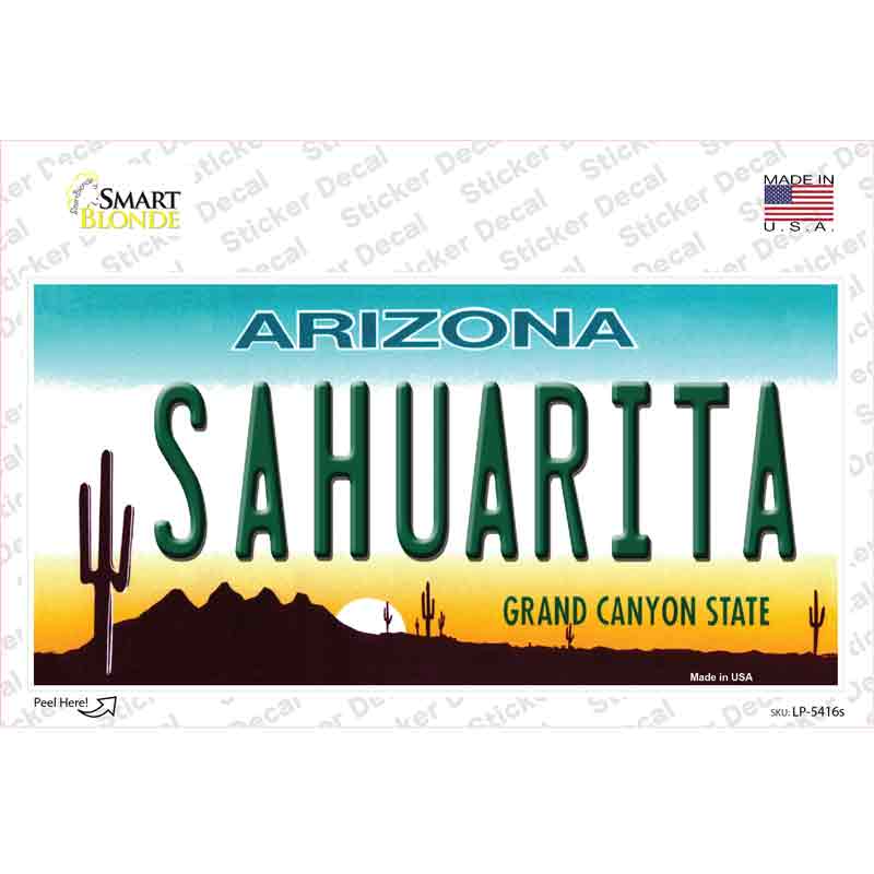 LP-5416s-M Sahuarita Arizona Novelty Sticker Decal - Medium