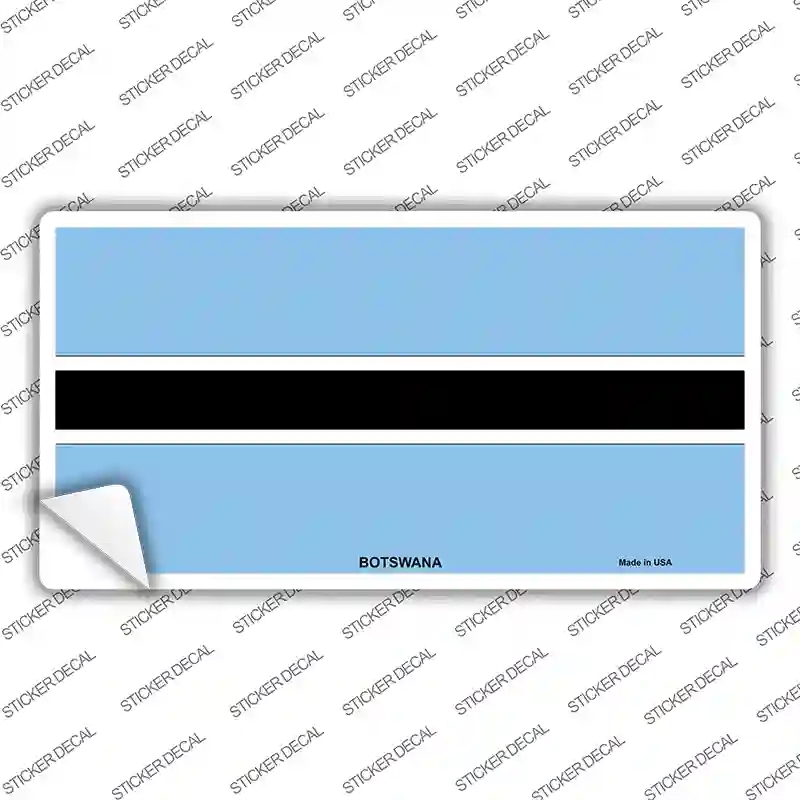 LP-3977s-XL Botswana Flag Novelty Sticker Decal - Extra Large