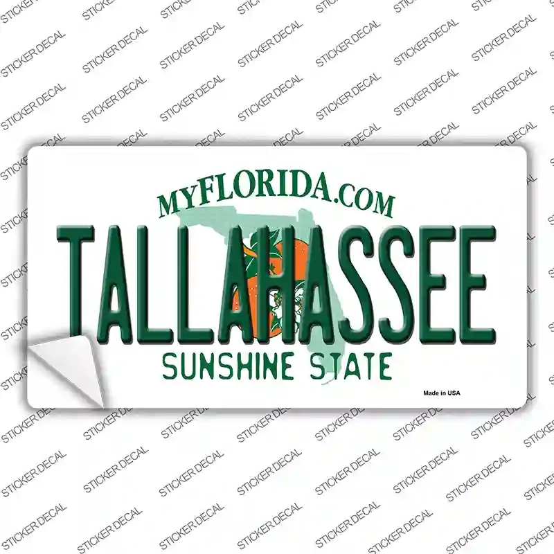 LP-6012s-XL Tallahassee Florida Novelty Sticker Decal - Extra Large
