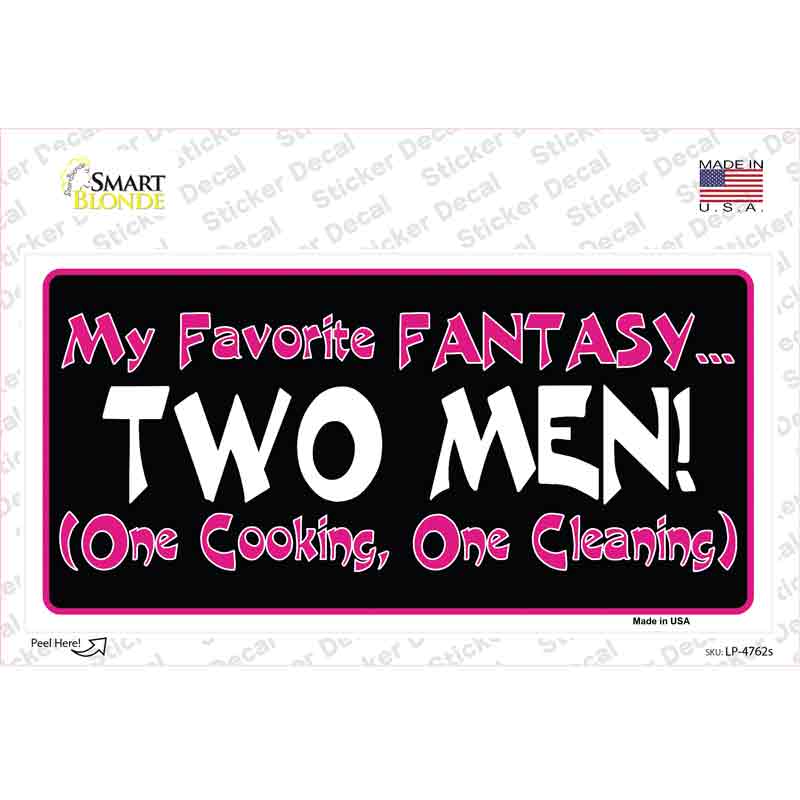 LP-4762s-M My Favorite Fantasy Novelty Sticker Decal - Medium