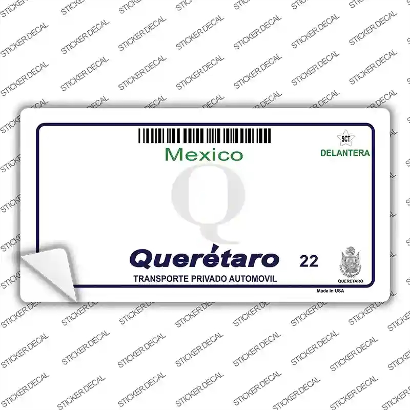 LP-4800s-S Queretaro Mexico Novelty Sticker Decal - Small