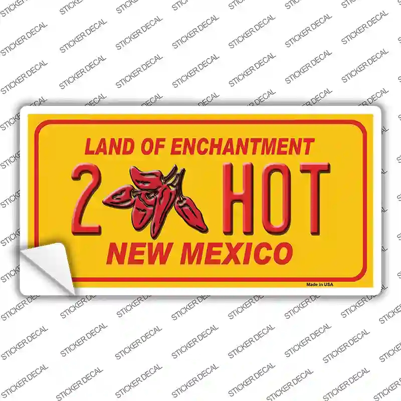 LP-8010s-L   Mexico 2 Hot Novelty Sticker Decal - Large