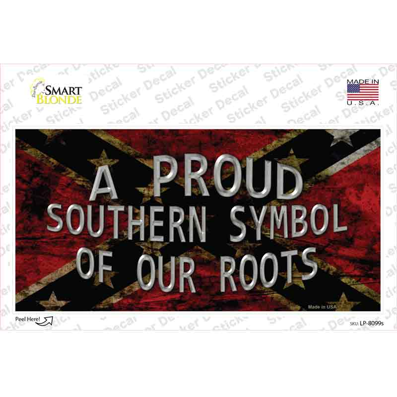 LP-8099s-M Symbol of Our Roots Novelty Sticker Decal - Medium
