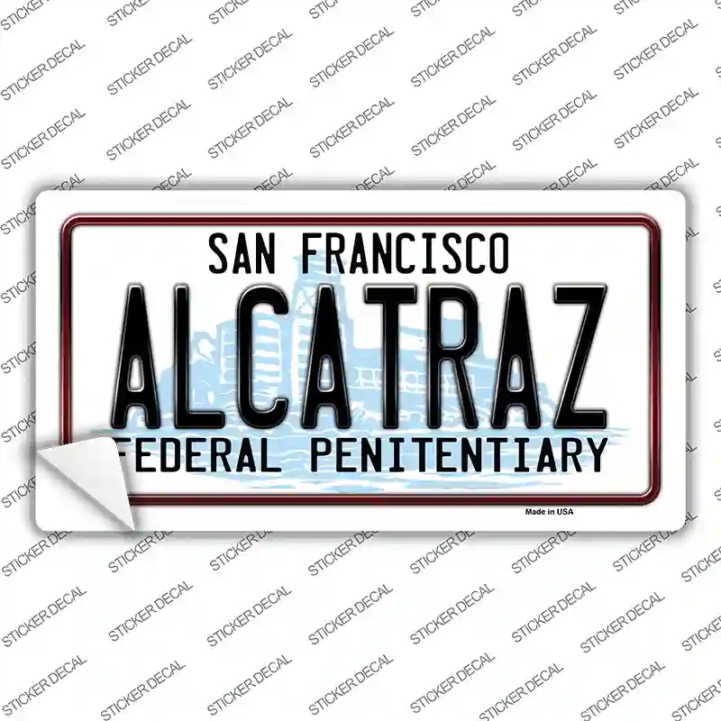 LP-8699s-XL Alcatraz Novelty Sticker Decal - Extra Large