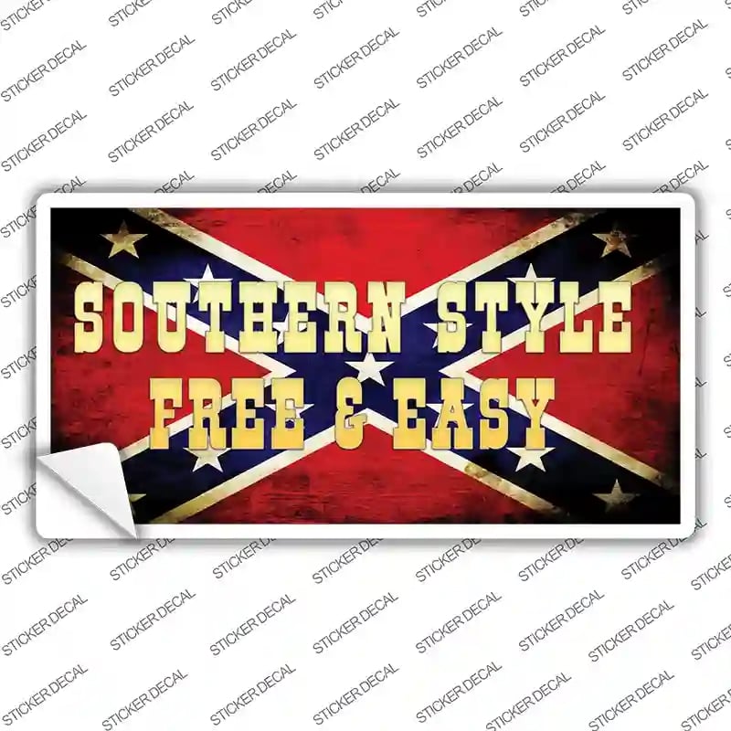 LP-8340s-XL Southern Style Novelty Sticker Decal - Extra Large
