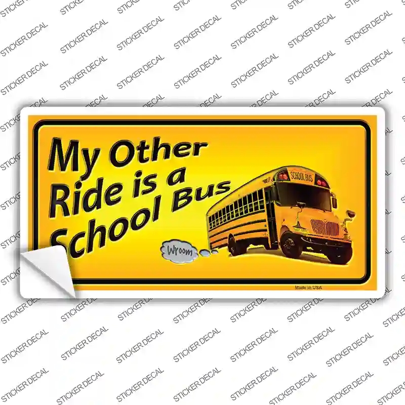 LP-9618s-S My Other Ride Novelty Sticker Decal - Small
