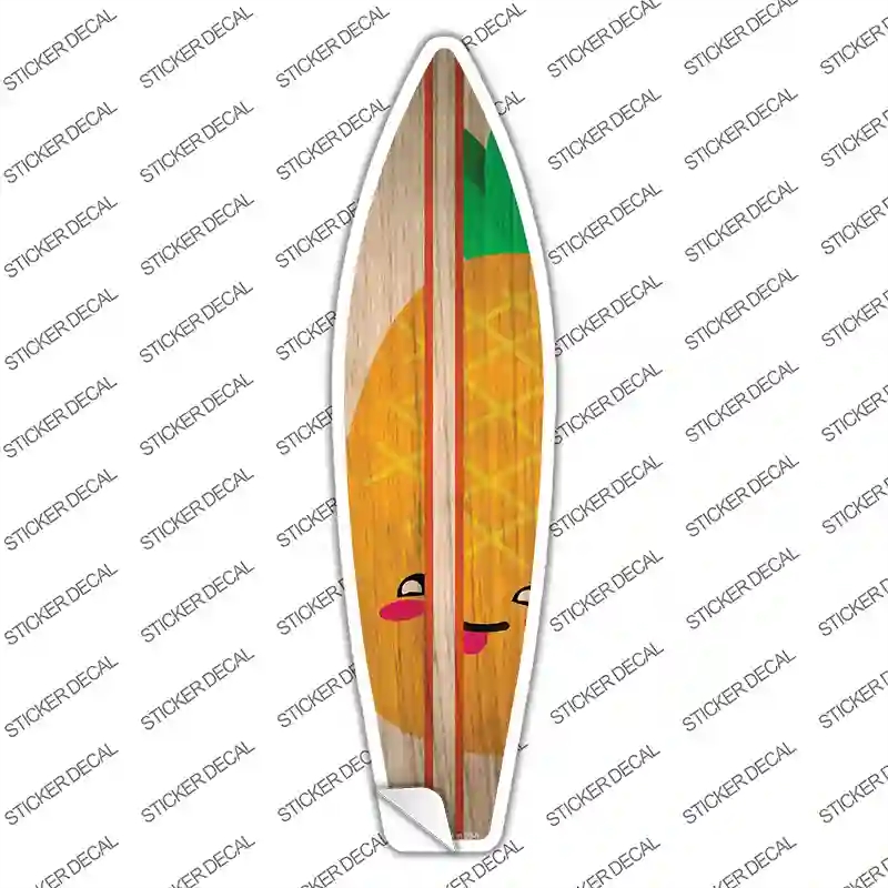 SB-359s-L Pineapple Novelty Surfboard Sticker Decal - Large