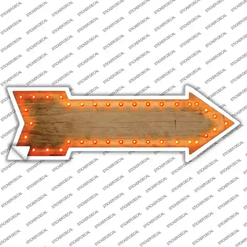A-302s-L Spotlight Arrow Novelty Sticker Decal - Large