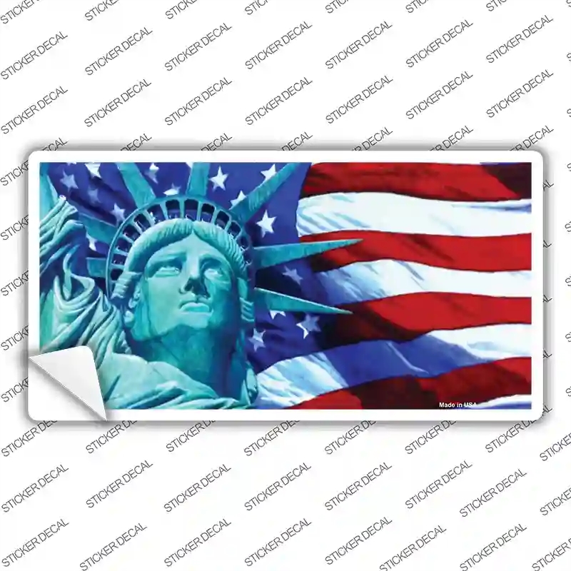 LP-150s-L Lady Liberty Novelty Sticker Decal - Large