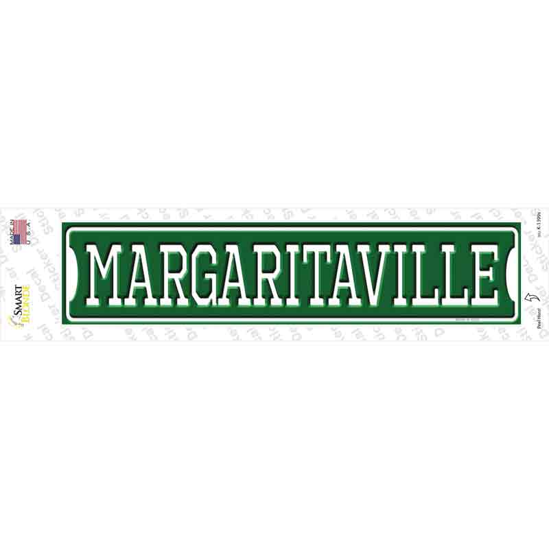 K-1399s-M Margaritaville Novelty Narrow Sticker Decal - Medium