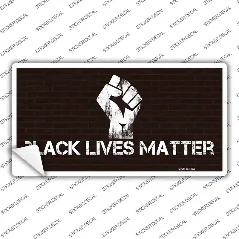 LP-13601s-S Black Lives Matter Brick Novelty Sticker Decal - Small