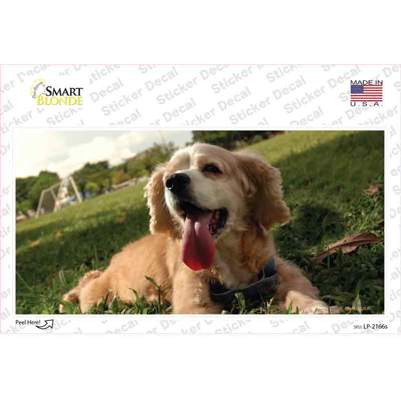 LP-2166s-M Cocker Spaniel Dog Novelty Sticker Decal - Medium