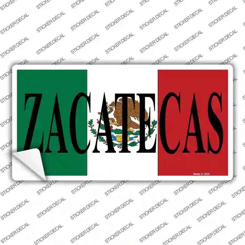 LP-3443s-S Zacatecas Novelty Sticker Decal - Small