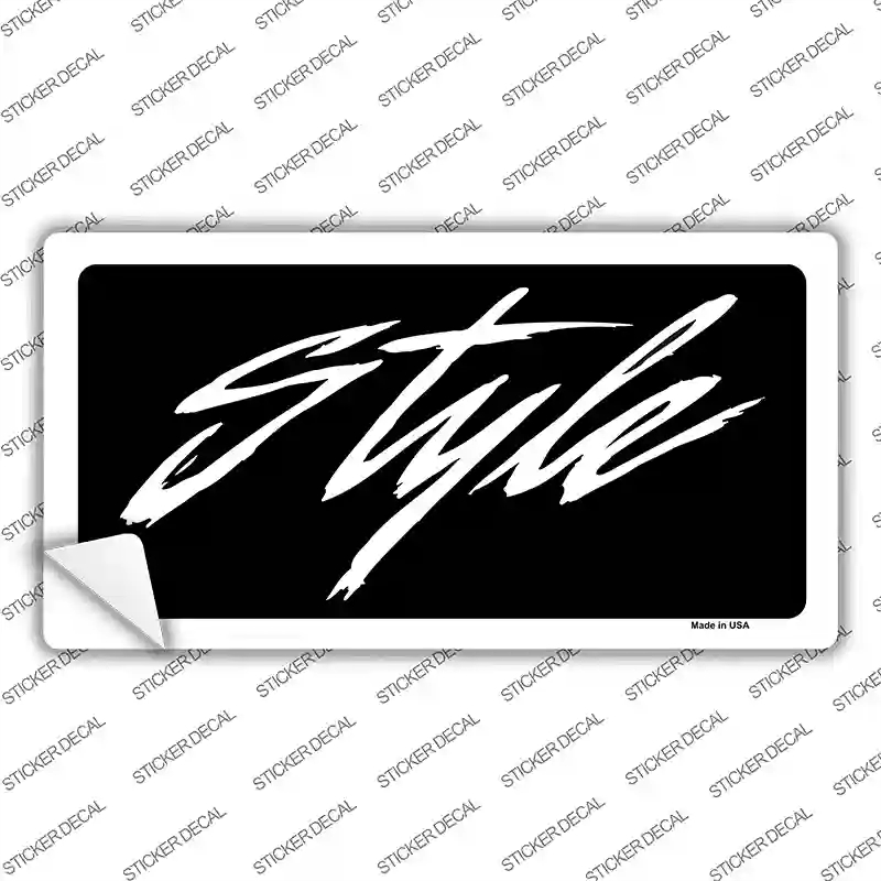 LP-1891s-XL Style Novelty Sticker Decal - Extra Large