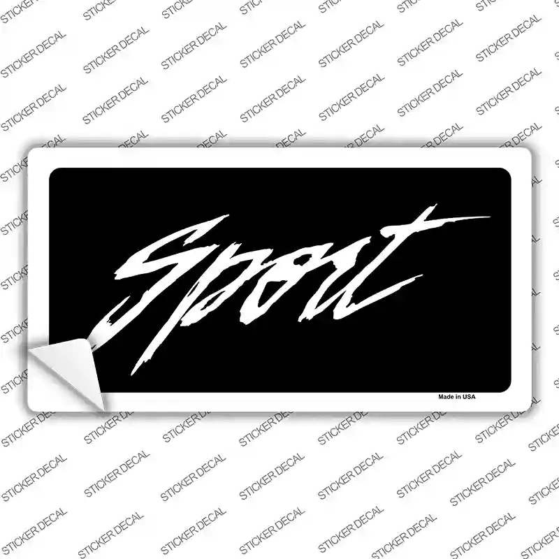 LP-1900s-XL Sport Novelty Sticker Decal - Extra Large