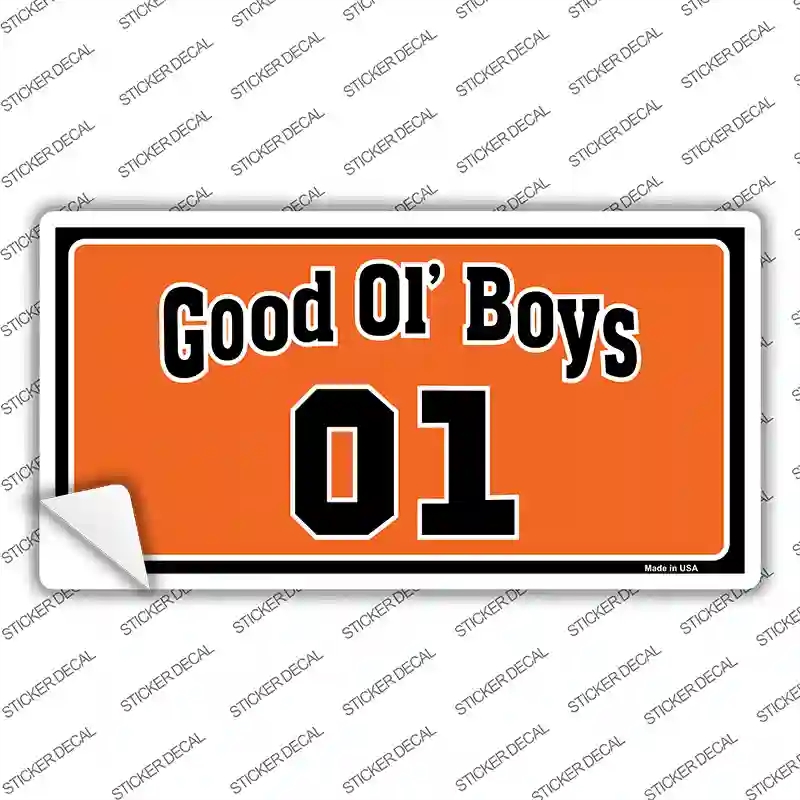 LP-1924s-S Good Ol Boys Novelty Sticker Decal - Small