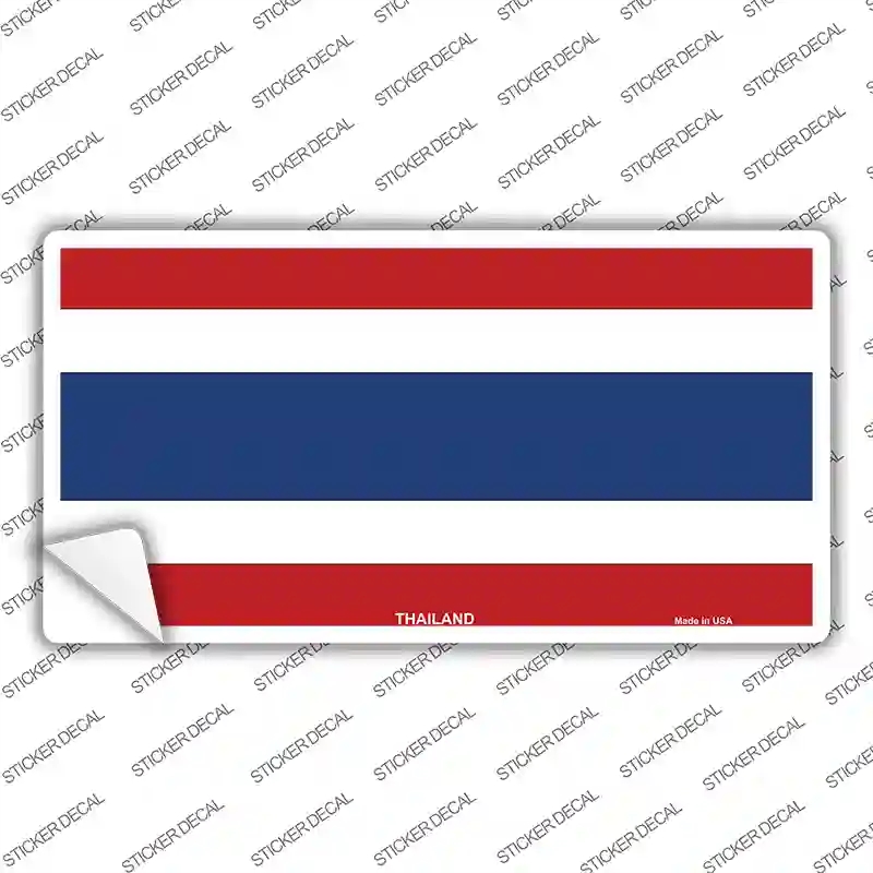 LP-1420s-XL Thailand Flag Novelty Sticker Decal - Extra Large
