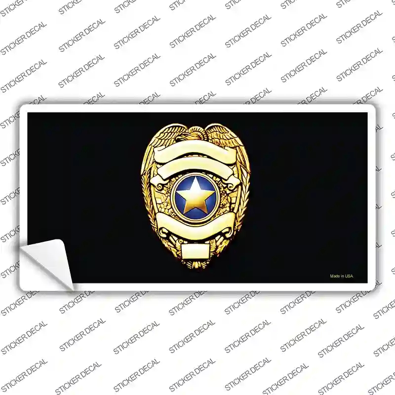 LP-2324s-L Police decal Novelty Sticker Decal - Large