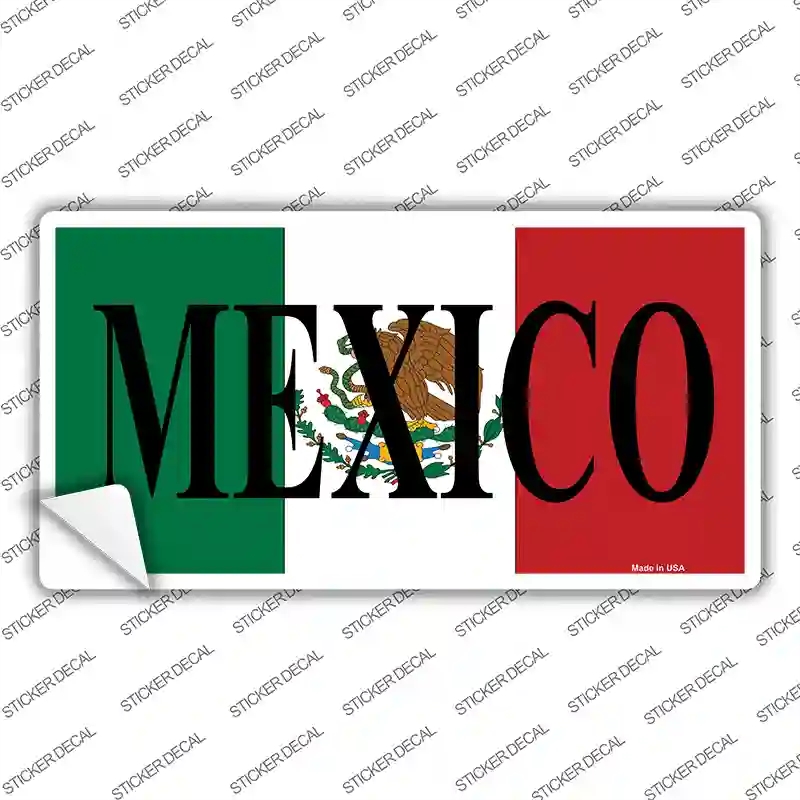 LP-3428s-L Mexico Novelty Sticker Decal - Large