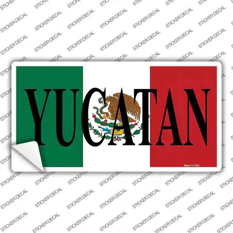 LP-3440s-S Yucatan Novelty Sticker Decal - Small