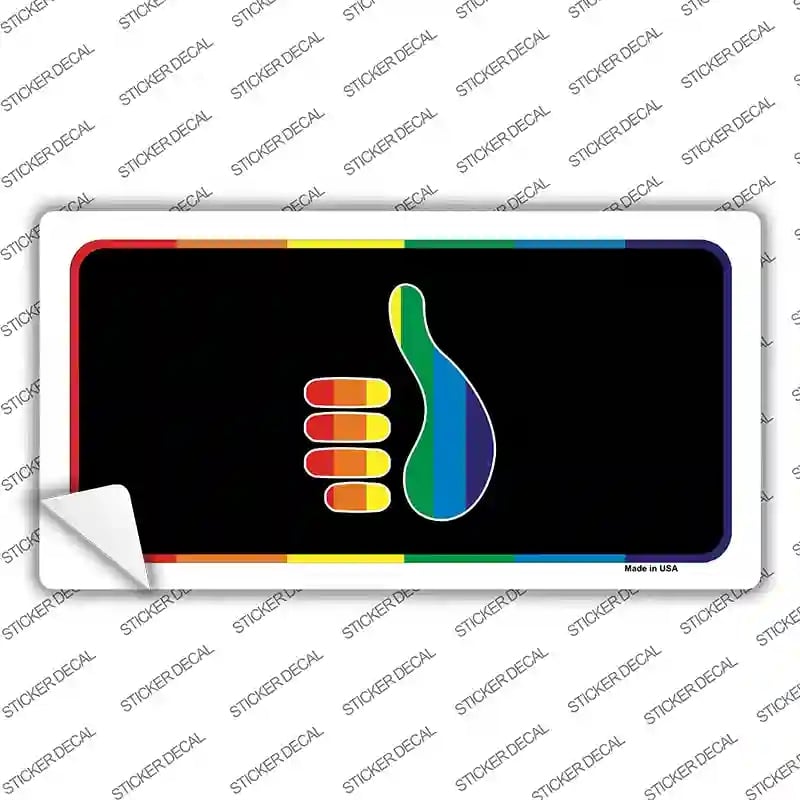 LP-4746s-S Thumbs Up Novelty Sticker Decal - Small