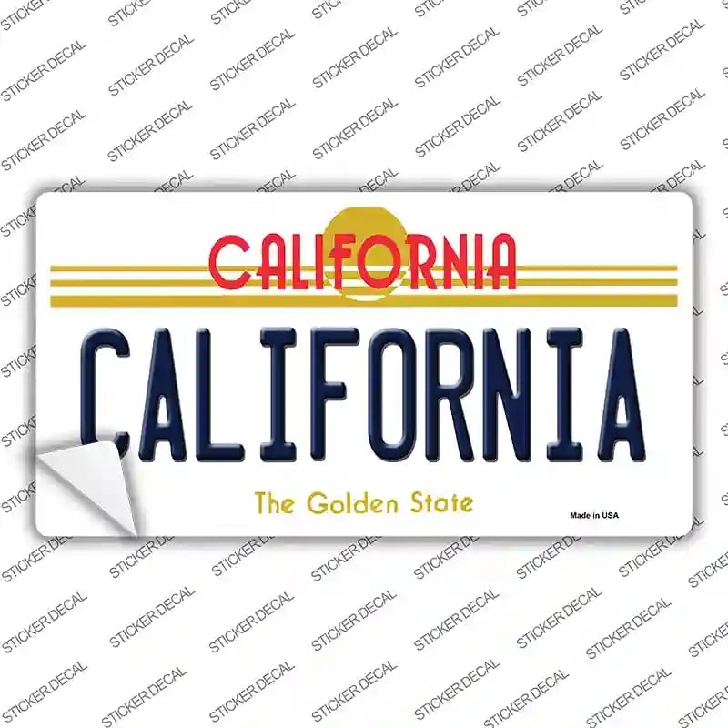 LP-4897s-L California Novelty Sticker Decal - Large