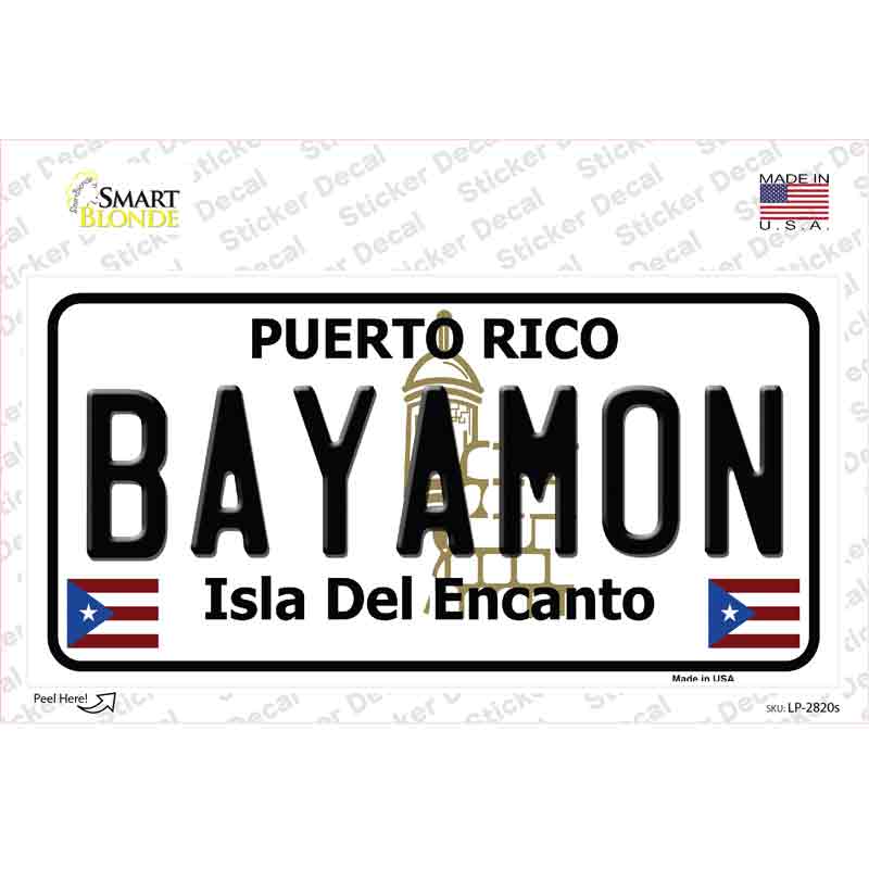 LP-2820s-M Bayamon Novelty Sticker Decal - Medium