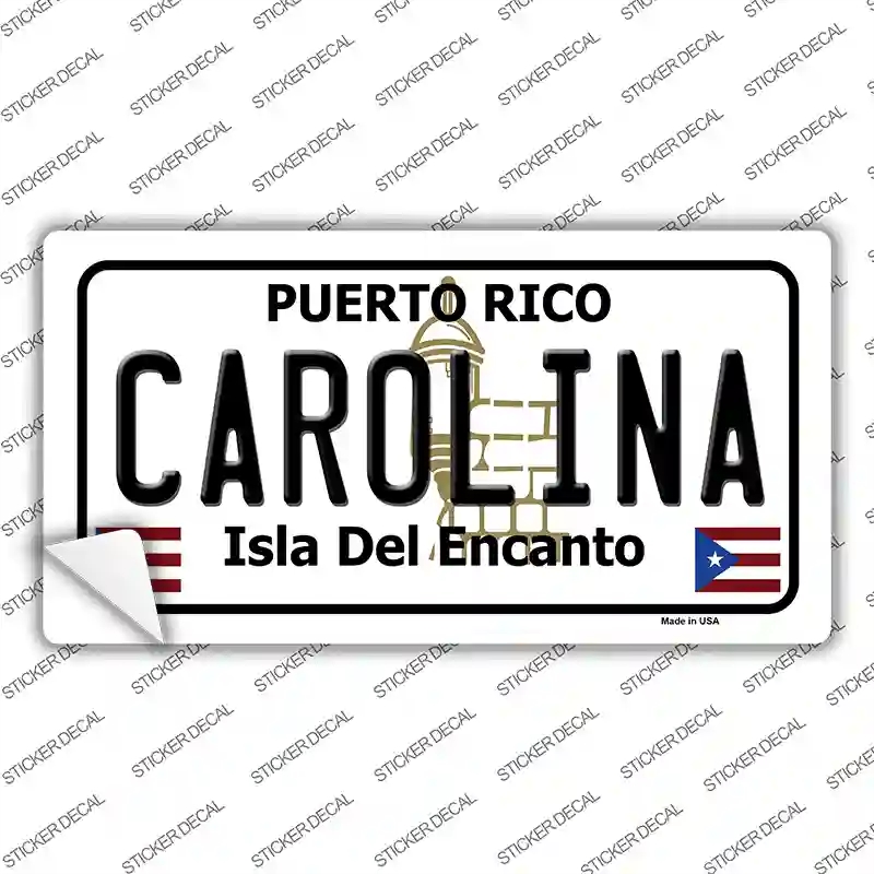 LP-2825s-S Carolina Novelty Sticker Decal - Small