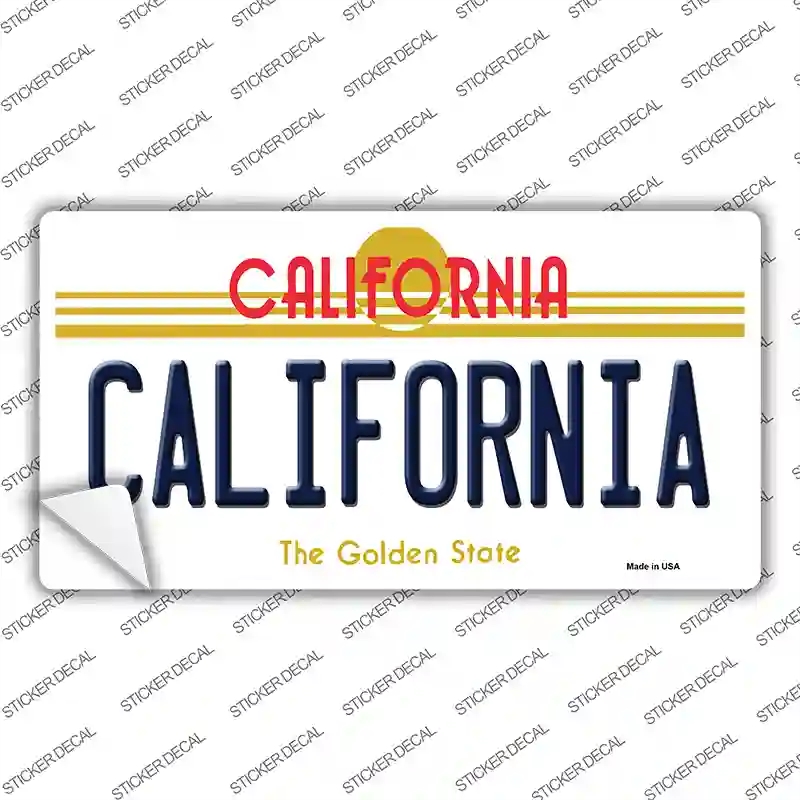 LP-4897s-S California Novelty Sticker Decal - Small