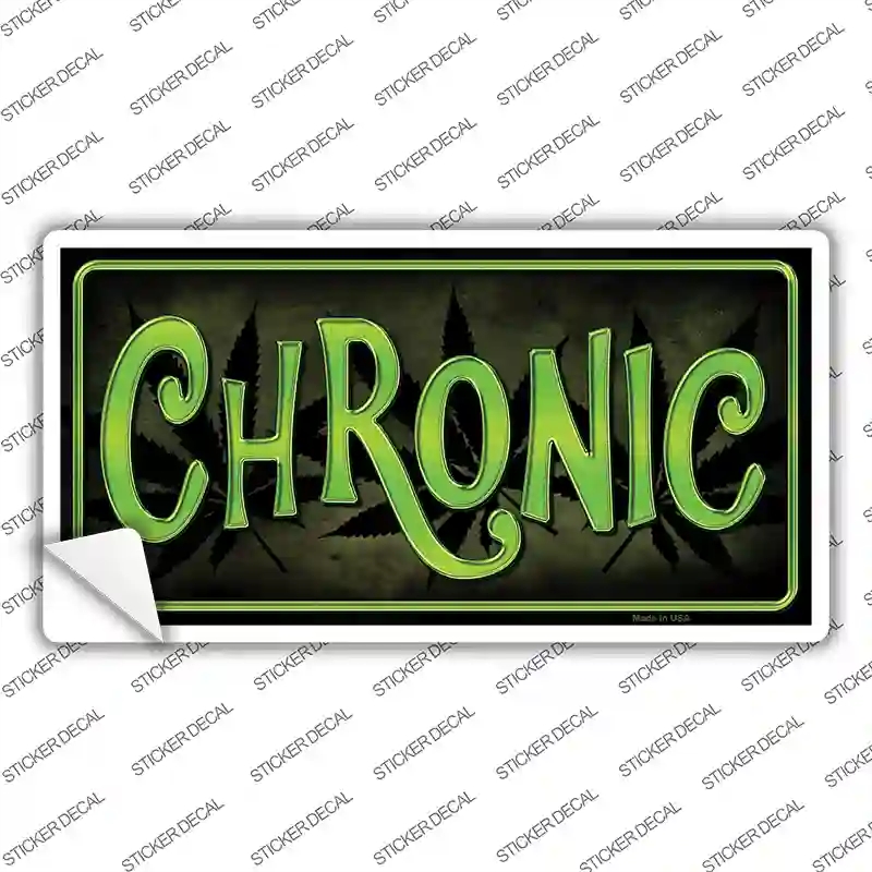 LP-8759s-XL Chronic Novelty Sticker Decal - Extra Large