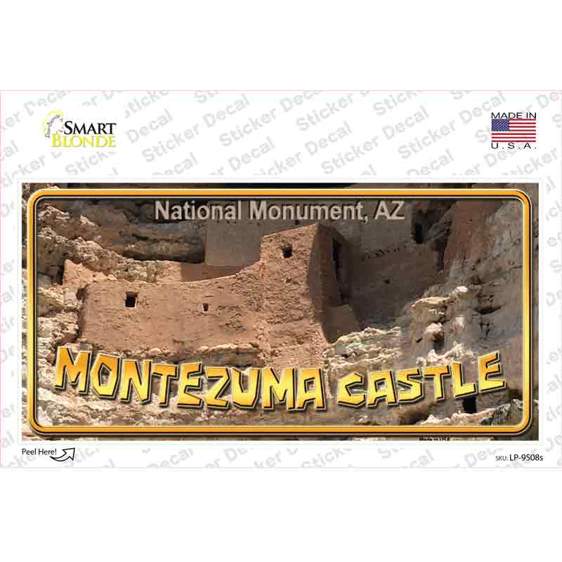LP-9508s-M Montezuma Castle Novelty Sticker Decal - Medium