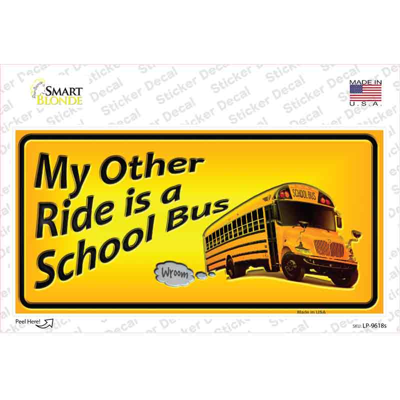 LP-9618s-M My Other Ride Novelty Sticker Decal - Medium
